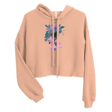 Load image into Gallery viewer, Heart Of Artistry ILY Crop Hoodie
