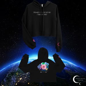 Heart Of Artistry Plentiful Universe Crop Hoodie