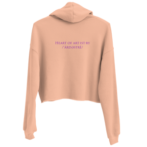 Heart Of Artistry ILY Crop Hoodie