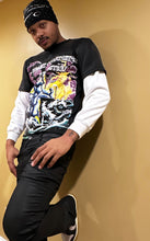 Load image into Gallery viewer, Heart Of Artistry Peace Be Still Acid Wash Long Sleeve Shirt
