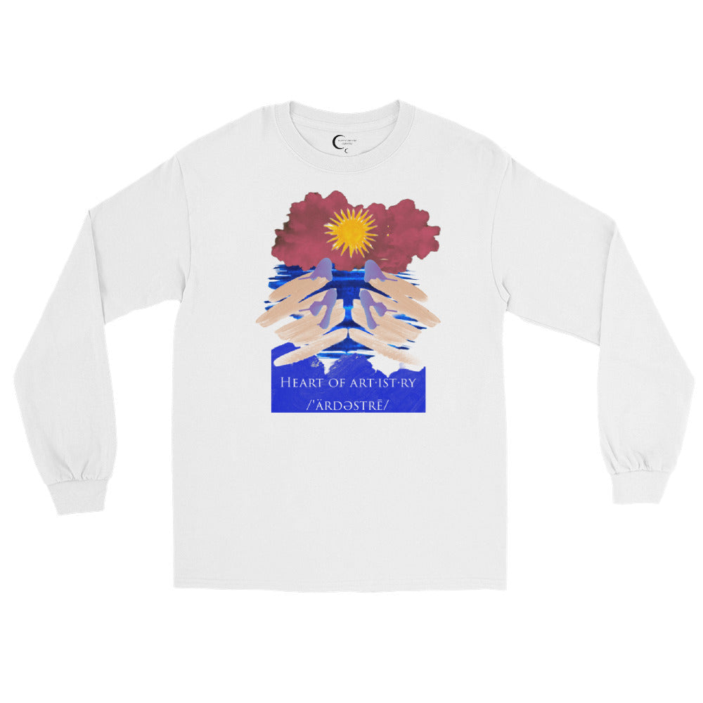 Heart Of Artistry Nature In My Hands Long Sleeve Tee