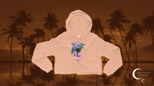 Load image into Gallery viewer, Heart Of Artistry ILY Crop Hoodie
