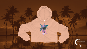 Heart Of Artistry ILY Crop Hoodie